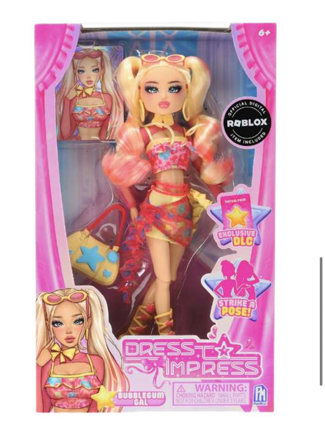 Dress To Impress - Fashion Doll Bubble Gum Gal