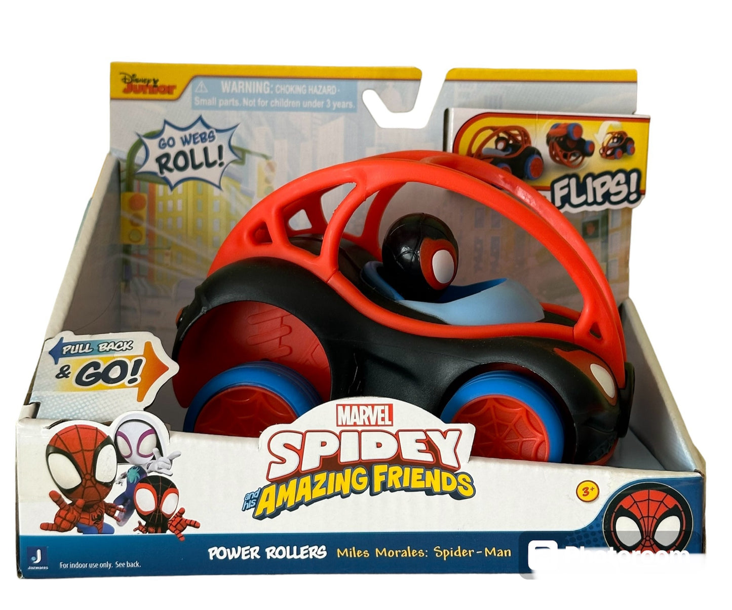 Spidey Vehículos Power Rollers.