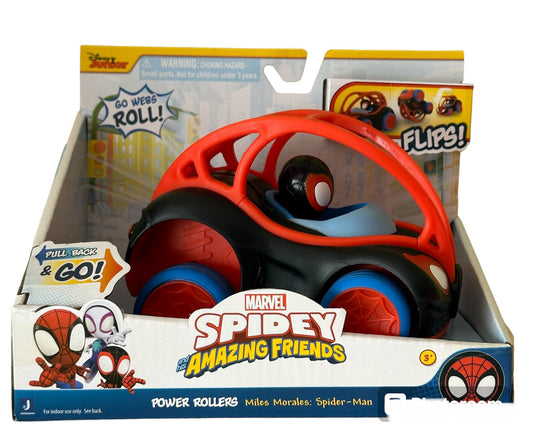 Spidey Vehículos Power Rollers.