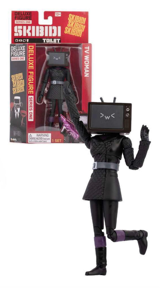 Skibidi Toilet Figura 16cm TV Woman