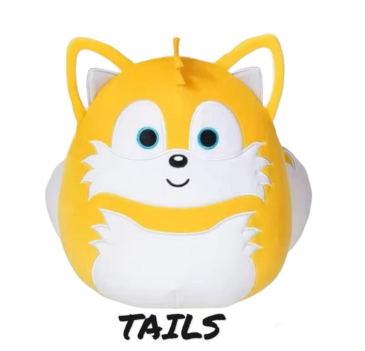 Squishmallows Sonic Amarillo de 25cm.