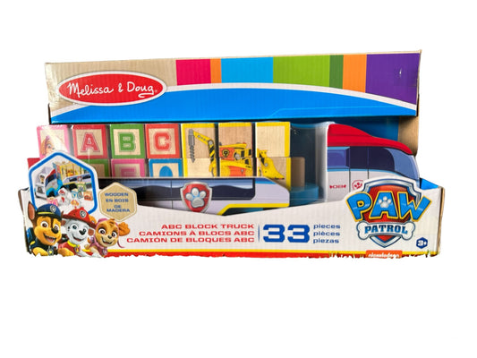Melissa & Doug Paw Patrol Camión de Bloques