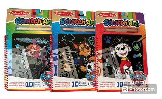 Melissa & Doug Paw Patrol Scratch Art