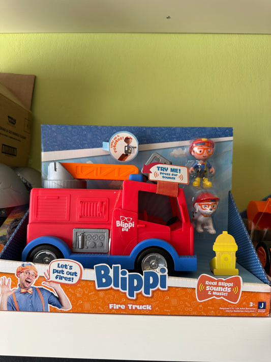 Blippi Camión de Bomberos