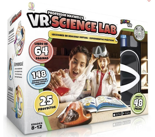 Profesor Maxwell Laboratorio de Ciencia Realidad Virtual