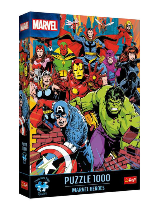 Trefl Puzzles Marvel Heroes 1000 Pzas