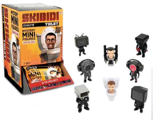 Skibidi Toilet Mini Figuras Sobre sorpresa