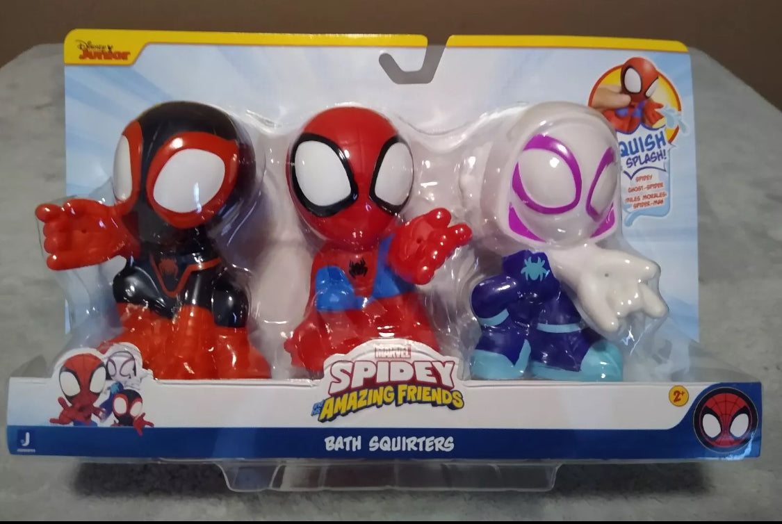 Spidey Bath Squirters