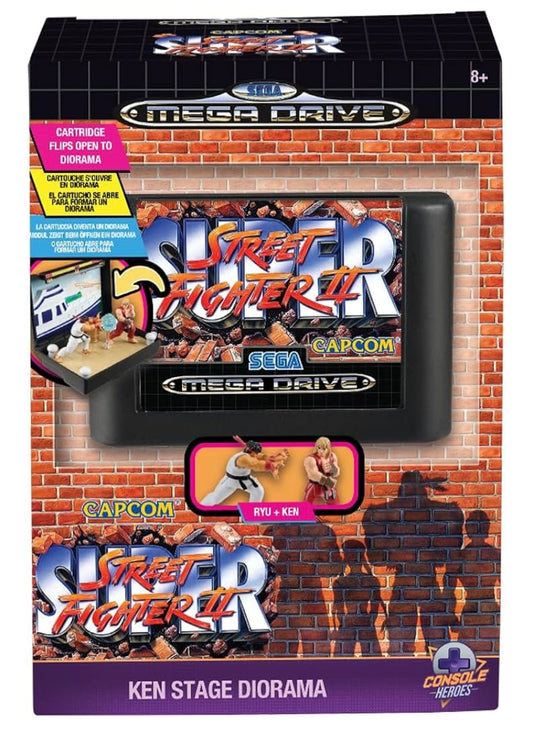 Console Heroes Street Fighter II Mega Drive
