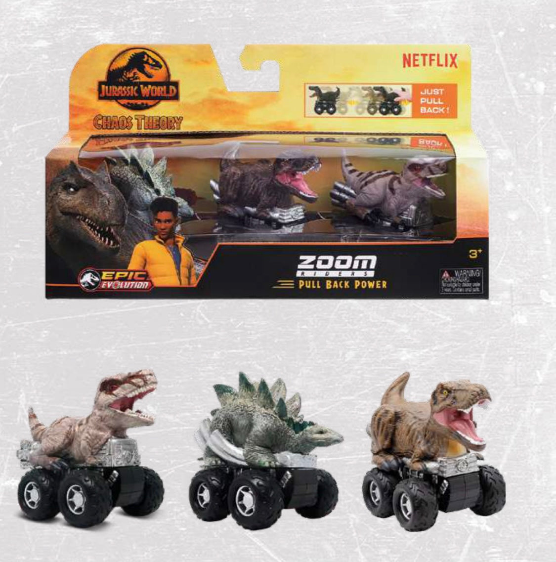 Jurassic World Pack 3 Dinosaurios