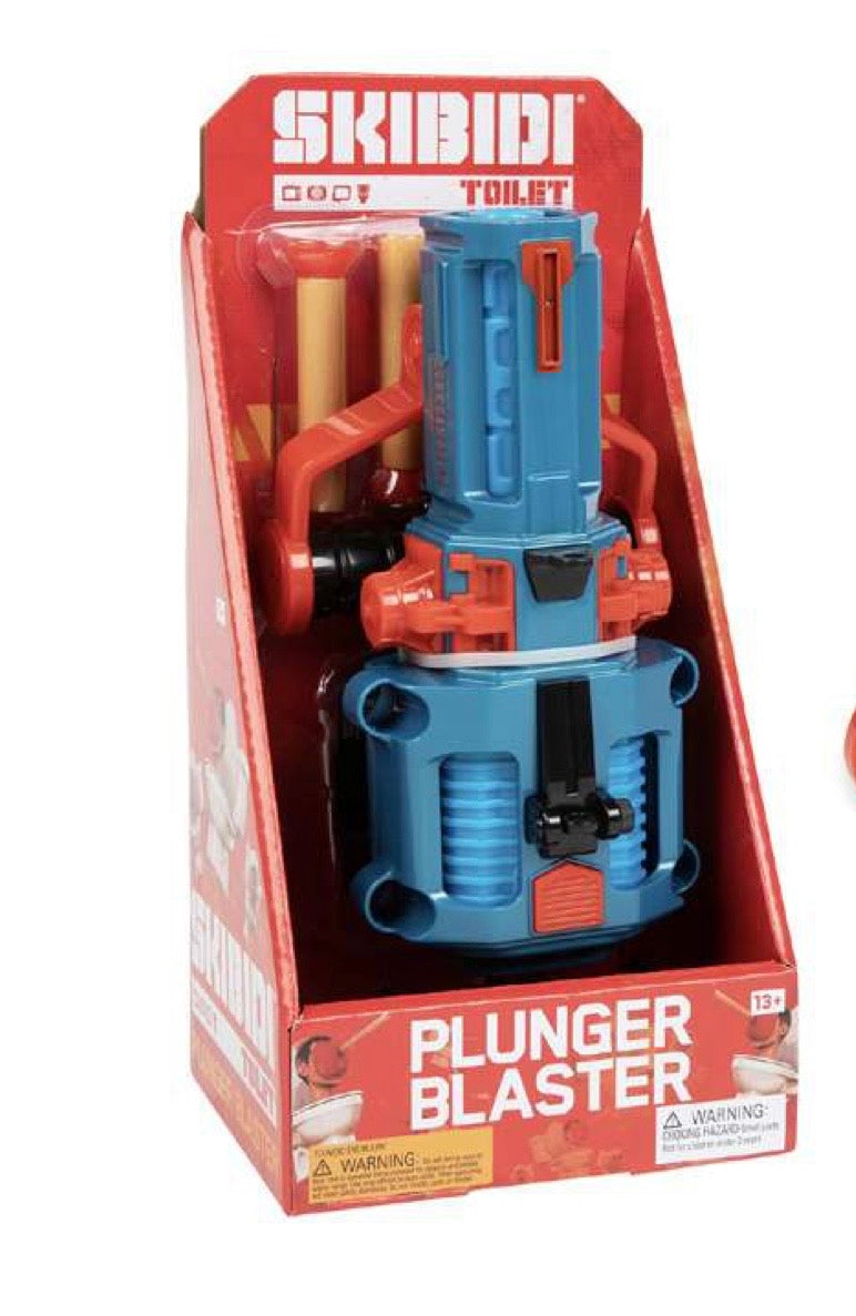 Skibidi Toilet Plunger Blaster