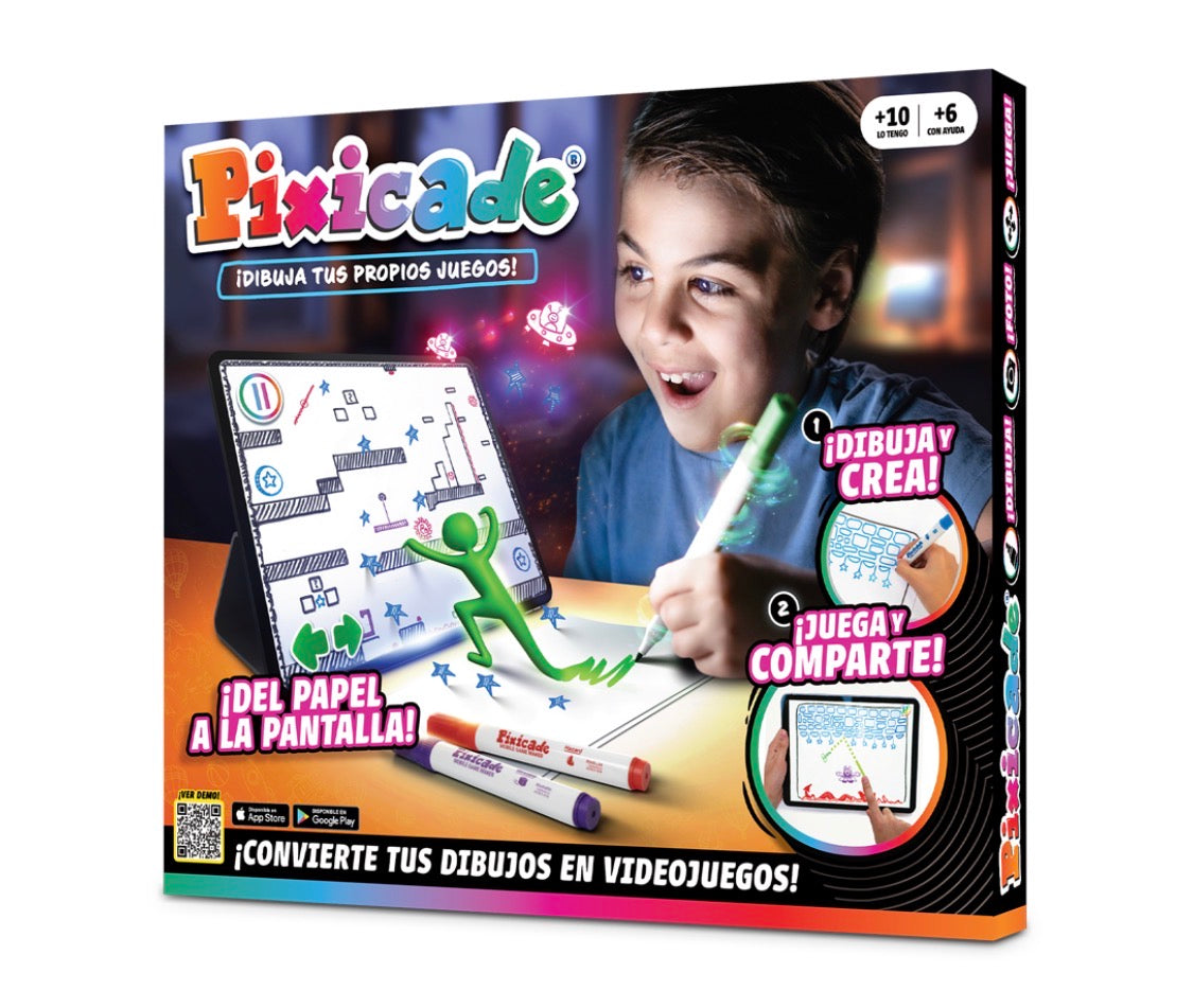 Pixicade tu dibujo en videojuego