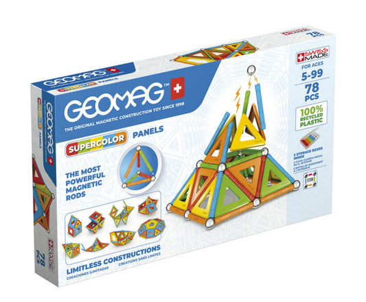 Geomag Green Supercolor 78 Piezas