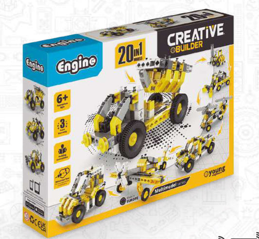 Engino Creative Builder M20 3 en 1