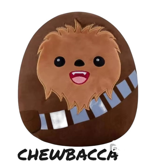 Squishmallows Star Wars Chewbacca de 25cm.