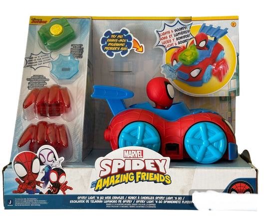 Spidey Escalador de Telaraña Luminoso