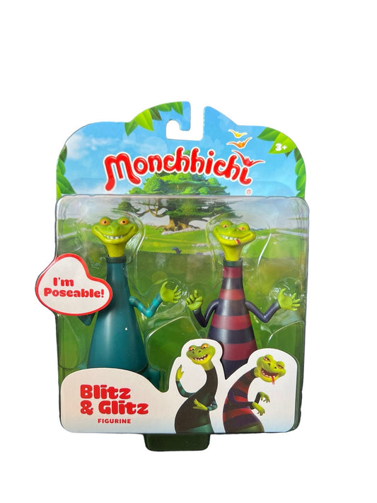 Monchhichi Pack dos Figuras Blitz &amp; Glitz