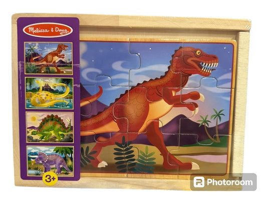Melissa & Doug Dinosaurios Puzzles